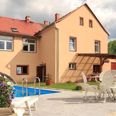 Domek U Rybnicku Krasna Lipa Exterior photo